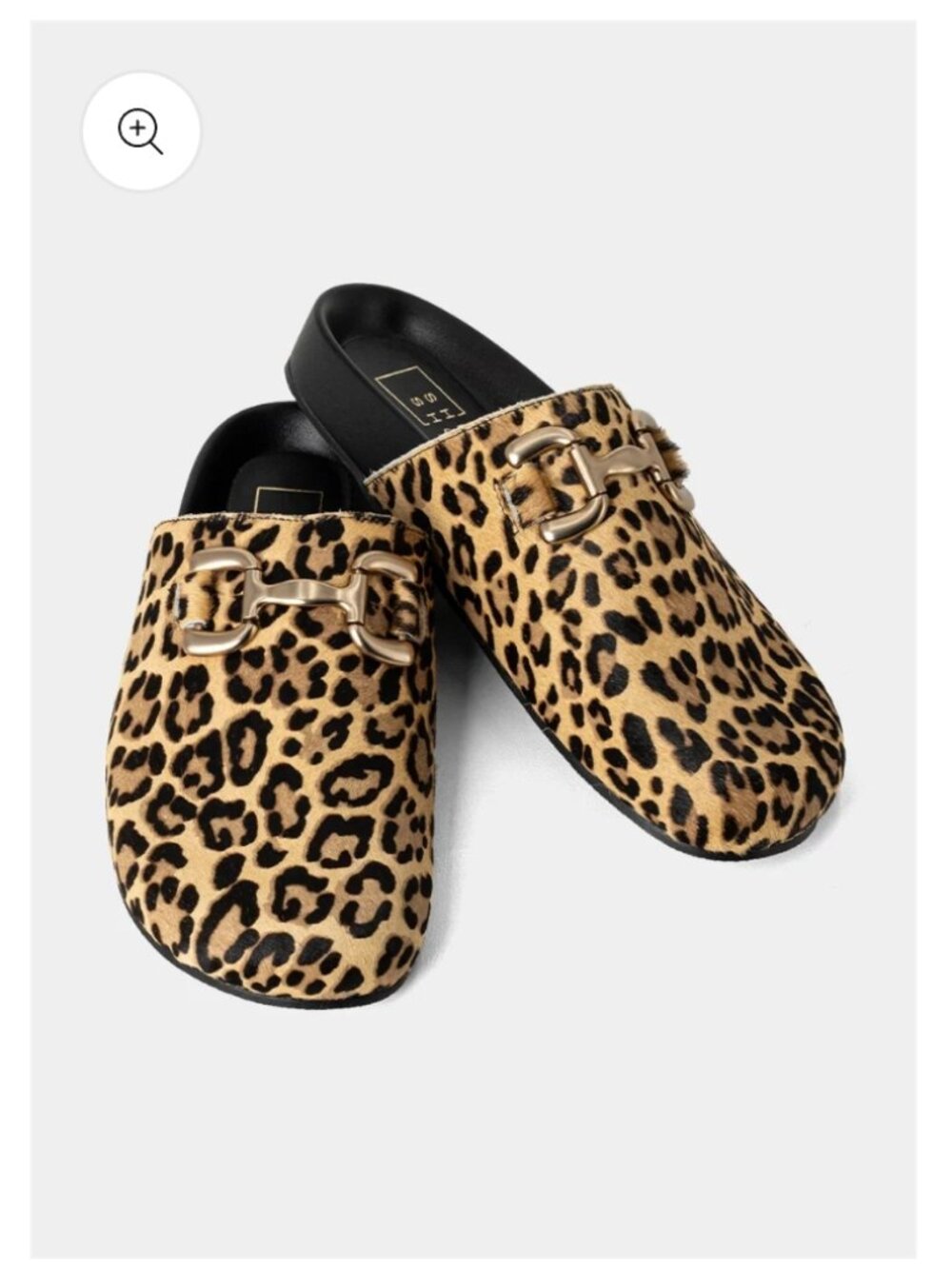 Shu Shop Leopard Clogs "NEW" - Picture 14 of 16